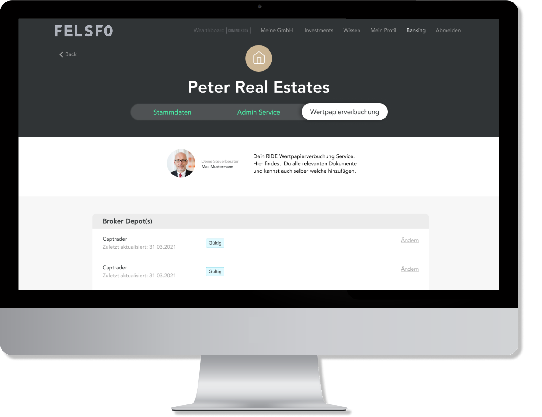 Automatisierte Wertpapierverbuchung WEPA