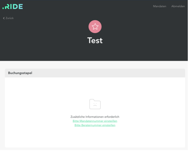 FELSFO Berater- Mandantennummer